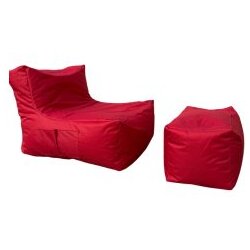 Atelier Del Sofa lazy bag set xxl sedir red Cene