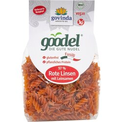  Goodel Fusilli crvena leća s lanom, bio - 250 g Cijene