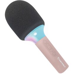 KIDYWOLF Microphone Bluetooth with Light pink Cene
