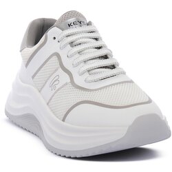Keys Nizke superge WHITE GREY Bela Cene