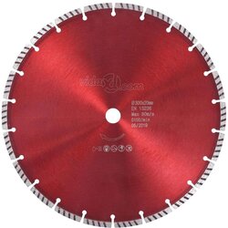 vidaXL Dijamantni disk za rezanje s turbo segmentima čelični 300 mm Cijene