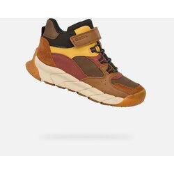 Geox Flexyper Pro Boy B Brown Boys' Ankle Boots - Boys Cene