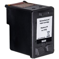 SUPERBULK B-H21 Black Ink for HP Printer (Replacement HP 21XL C9351A) Standard Cene