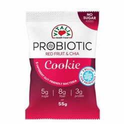 Vitalia keks probiotic red fruit chia 55G Cene