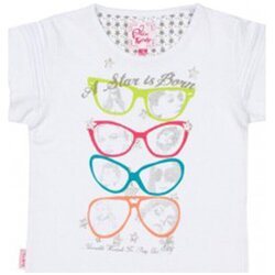 Miss Girly Majice s kratkimi rokavi T-shirt manches courtes fille FISTAR Siva Cene