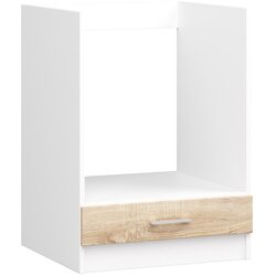 AKORD LIMA S60KU OMARA BELE/SONOMA HRAST, (21713667) Cene