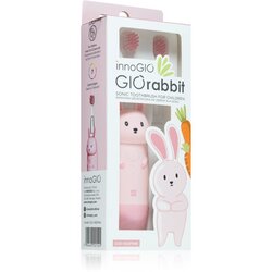 innoGIO GIORabbit Sonic Toothbrush sonična zobna ščetka za otroke Pink 1 kos Cene