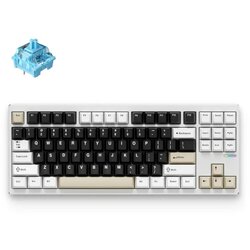 MCHOSE GX87S Aluminum Custom Mechanical Keyboard, Milky brown, HW-GX87-2, HR znakovi Cene