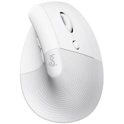 Logitech Lift Vertical Ergonomic Mouse - Off-White Cene