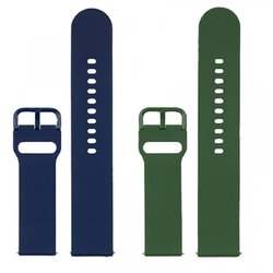 Just In Case zamenske narukvice 2u1 za pametne satove 22mm blue-green Cene