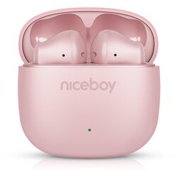 Niceboy beans 4 pop - bežične slušalice 200 mah + 2x 30 mah IPX4 ružičaste Cene