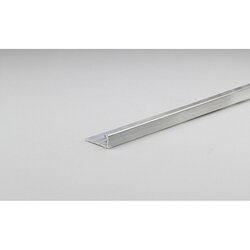 Profil za ploščice Alucer naravni aluminij (Aluminij, Srebrna, 2,5 m x 8 mm, Neobdelano) Cene