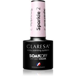 Claresa SoakOff UV/LED Color Sparkle gel lak za nohte odtenek 2 5 g Cene