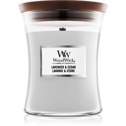 WoodWick lavender & cedar dišeča svečka 275 g unisex Cene