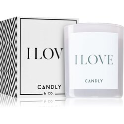 Candly & Co. I Love mirisna svijeća 250 g Cene