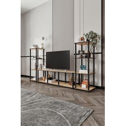 Hanah home Hanah Kućna TV komoda Grand, 188x106x34 cm, Hrast Cijene