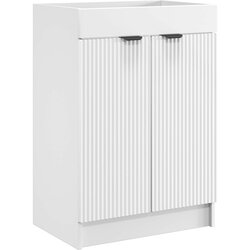 vidaXL Ormarić ispod Lavabo - Umivaonika Bijela 56 x 37 5 x 81 cm - Bijela 56 x 37 5 x 81 cm Cijene