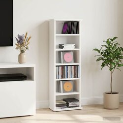Cd ormar Bijela 60 x 17 x 92 cm Konstruirano drvo Cene