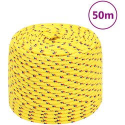 vidaXL brodski konop žuti 10 mm 50 m od polipropilena Cijene