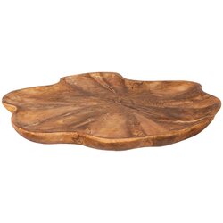 Zdjela za voće JEPARA Teak smeđa Ø 40 cm Masivna tikovina Cene