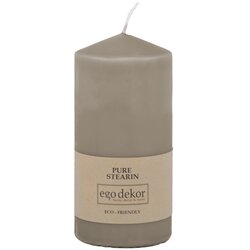 Eco candles by Ego dekor Rjava sveča Top, čas gorenja 30 h Cene