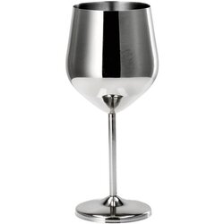 Čaša SA STALKOM 45CL SREBRNA 89816 Cene
