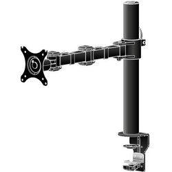Iiyama Flexible desk mount for single monitor. Desk mount with clamp or grommet. Monitor size 10~30", VESA 75x75 or 100x100mm, <=10kg. Cene