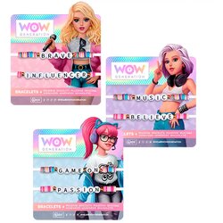 Kids Euroswan WOW Generation: Set od 2 obojene narukvice s natpisom u različitim varijantama Cene