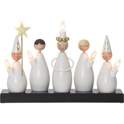 Star Trading Eglo 410999 - Božićni svećnjak LUCIAKOR 5xE10/3W/230V Cene
