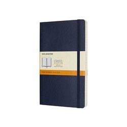 Moleskine Bilježnica LG s mekanim koricama, safirno plava – crte Cene