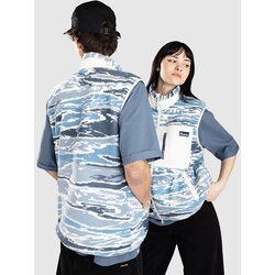 Penfield The Bay Jacquard Microfleece Brezrokavnik blue fusion Cene