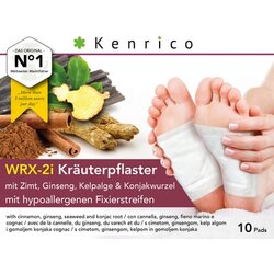 Kenrico WRX-2i zeliščni obliž s cimetom, ingverjem, kelp algo in konjak korenino - 2 kosa Cene