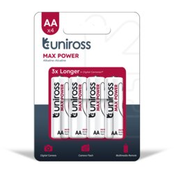 Uniross Baterija AA alkalna UMPAAPK4 (4 kom), (21533613) Cene