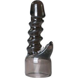 Easytoys Wand Collection Spiralni nastavek za masažni vibrator Easytoys, črna Cene