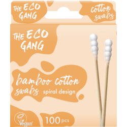 The Eco Gang Spiral Cotton Swabs - 100 kos. Cene