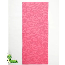  Plažni peškir talas pink - 70x170 Cene