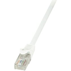 Logilink CP2083U RJ45 omrežni kabel\, Patch kabel CAT 6 U/UTP 7.50 m črna z zaščitnim zapornim zatičem 1 kos, (20418759) Cene