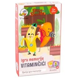 MOJIC Vrabac Bitty buddies, igra memorije vitaminčići Cene
