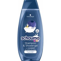 Schauma Kids Blueberry Shampoo & Shower Gel šampon 400 ml za otroke Cene
