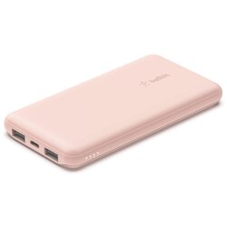 Belkin BOOST CHARGE (10000 mAH) Power Bank with USB-C 15W – Dual USB-A Pink Cene