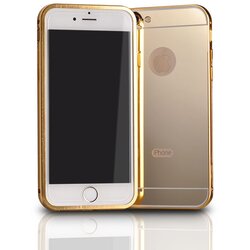 ALU Mirror Bumper za Apple iPhone 6S Plus / iPhone 6 Plus (5.5") - zlati Cene