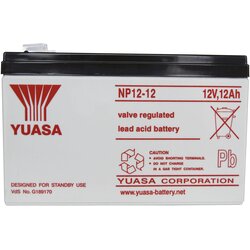 Yuasa Svinčev akumulator 12 V 12 Ah NP12-12 svinčevo-koprenast (AGM) 151 x 98 x 98 mm ploščati vtič 6.35 mm brez vzdrževanja, (20438312) Cene