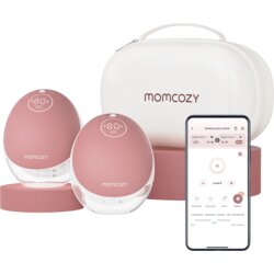 Momcozy® m9 mobile flow™ dvostruka električna hands-free izdajalica cozy red Cene