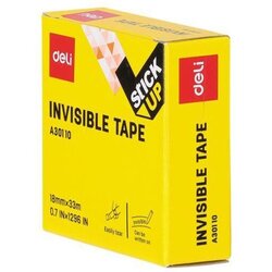 Deli lepilni trak, 230, 18 mm x 33 m, neviden Cene