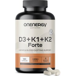 OnEnergy D3 + K1 + K2 FORTE - 180 kaps. Cene