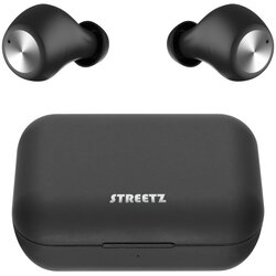 Streetz True Wireless TWS-110 In-Ear Slušalice s Kutijicom za Punjenje, Crne Cene