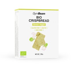 GymBeam bio crispbread 100 g veggie Cene