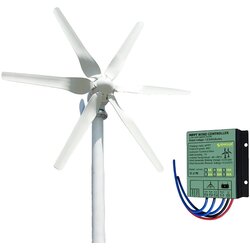 SupplySwap Generator vetrnih turbin, 3000W moč, tiho delovanje, z MPPT krmilnikom, 3000W, 12V, (5000202075) Cene