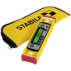 STABILA digitalna libela TECH 196 DL, 23 cm, otporna na vodu i prašinu prema IP 67, 2 digitalna zaslona, bez kalibracije, načini prikaza: °, %, mm/m, in/ft TECH 196 DL 19831 digitalna libel... Cene