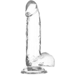 Addiction prozirni dildo, 20 cm Cene